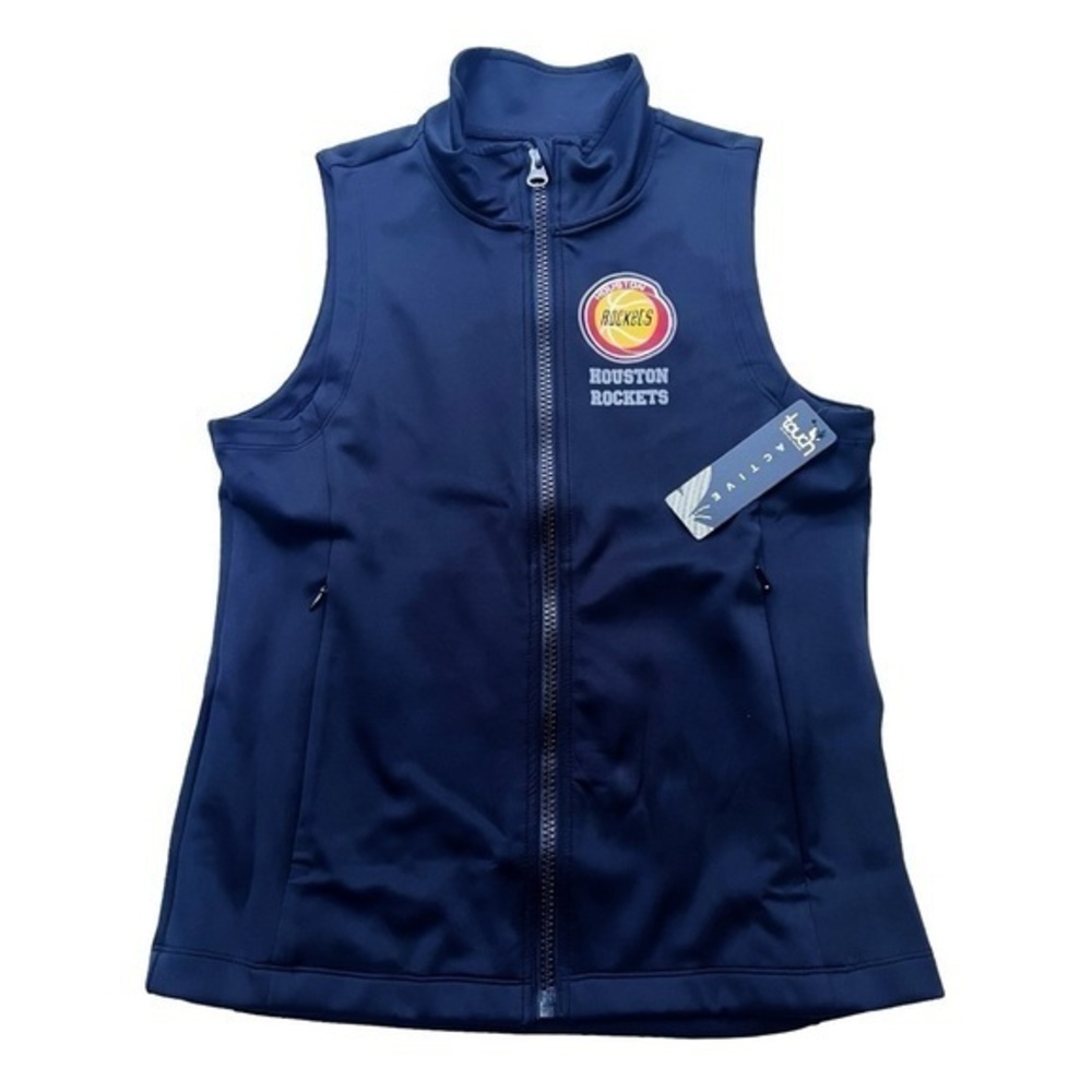 Touch Active‎ Houston Rockets Women's Black Vest Size Large